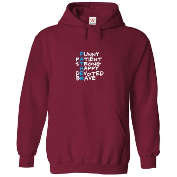 FATHER Abbreviation Mens Classic Kids and Adults Pullover Hoodie For Fathers Day